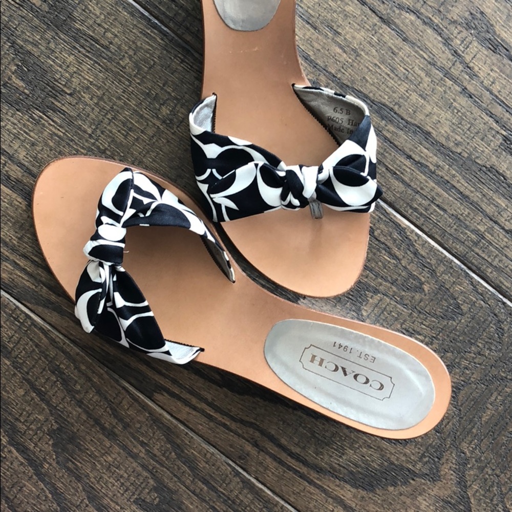 Coach Havana 🖤 sandals
